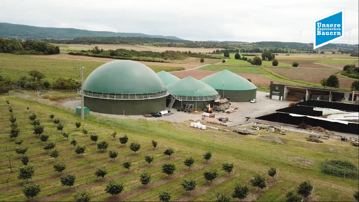 Videomaterial Biogaserzeugung