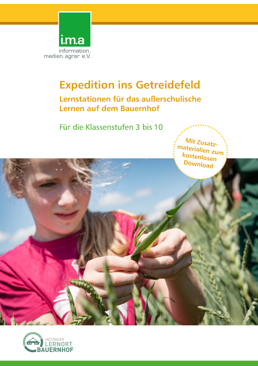 Broschüre Expedition in das Getreidefeld