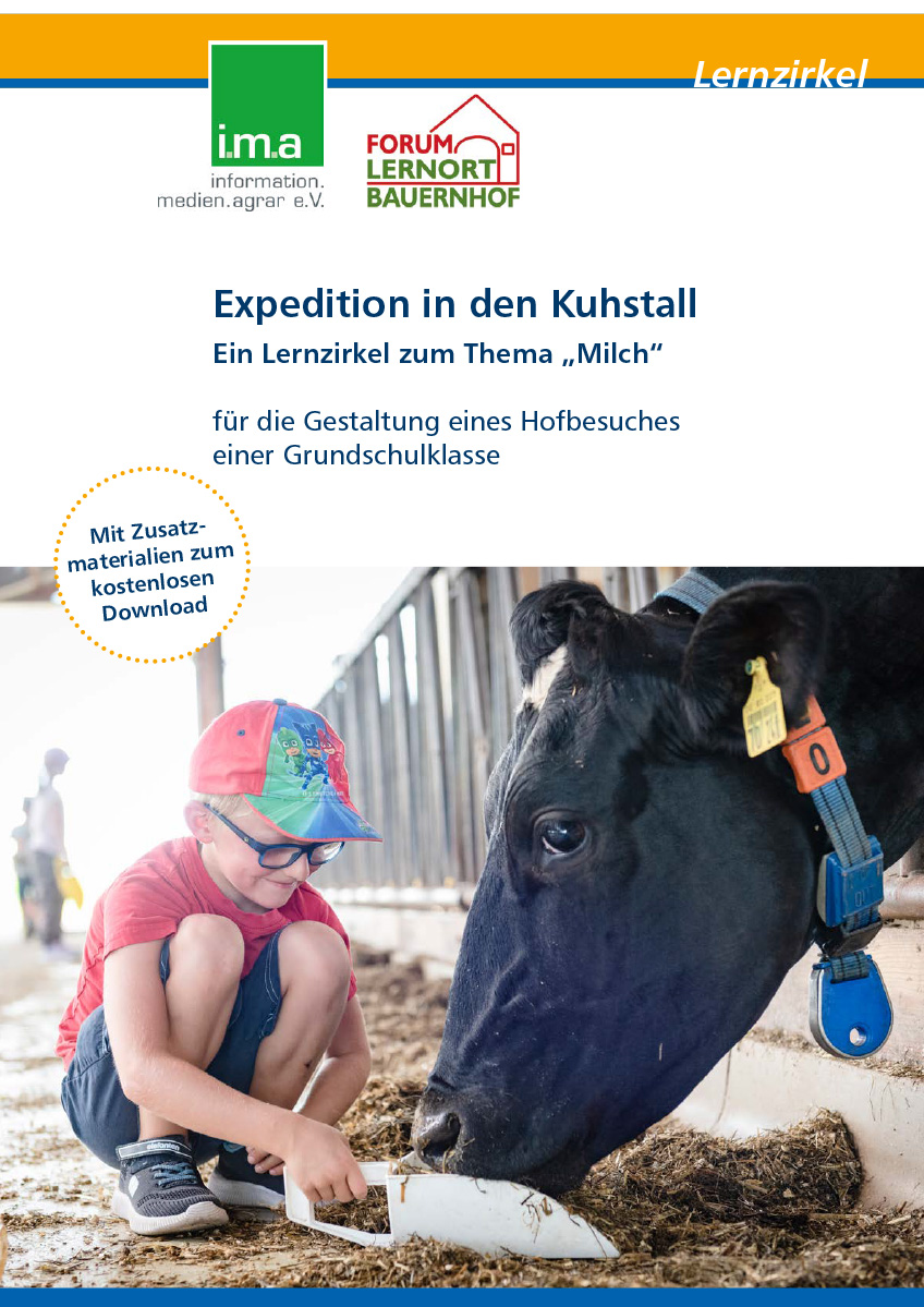 Broschüre Expedition in den Kuhstall