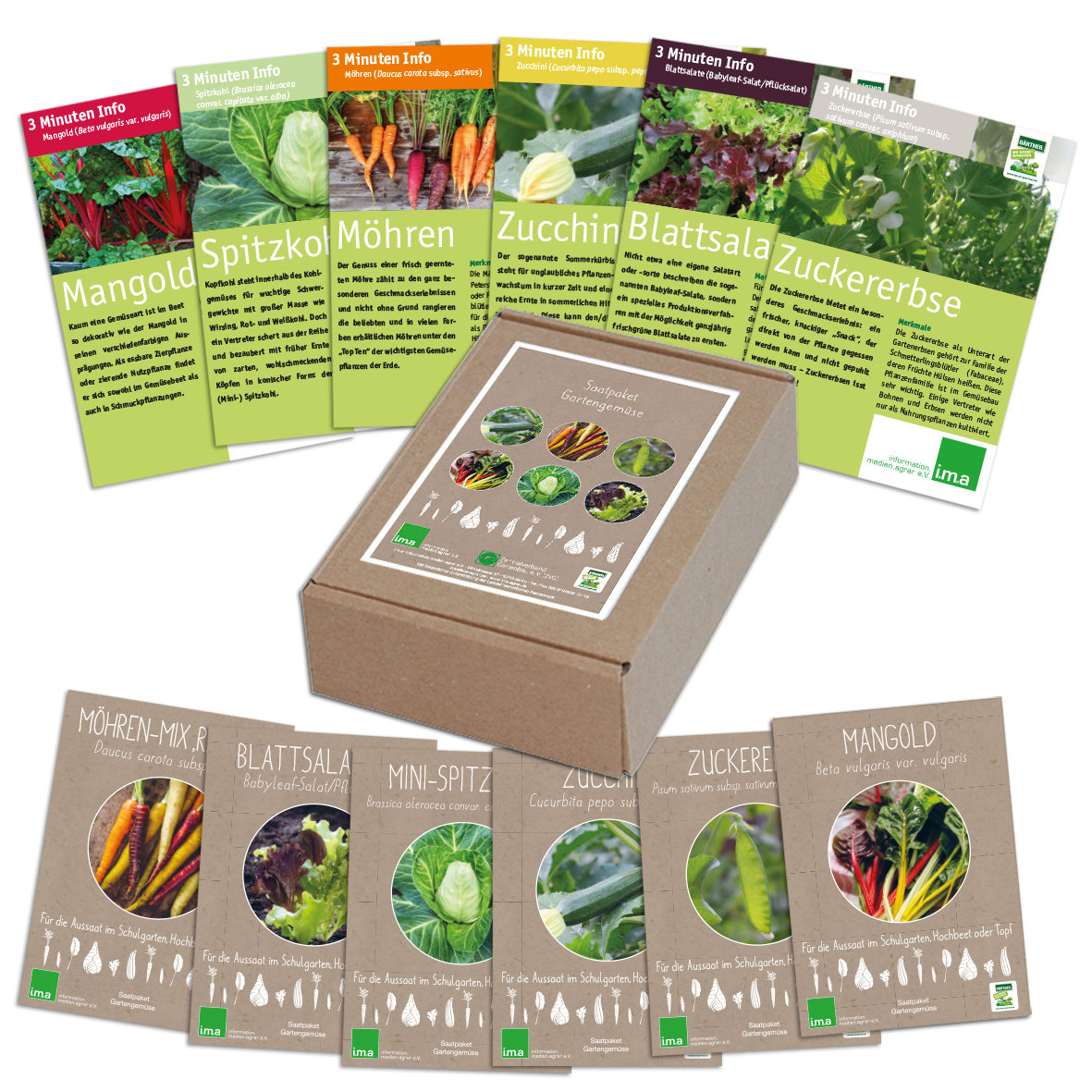 Saatpaket Gartengemüse