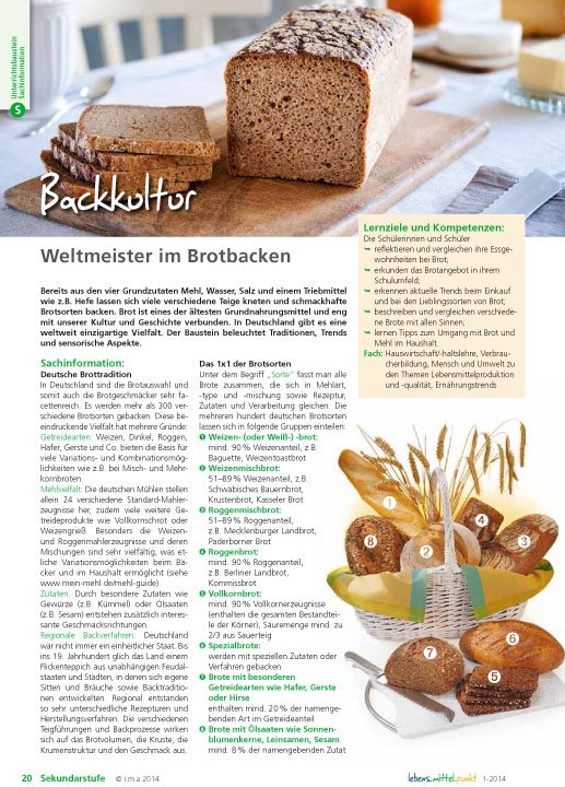 Backkultur - Weltmeister im Brotbacken