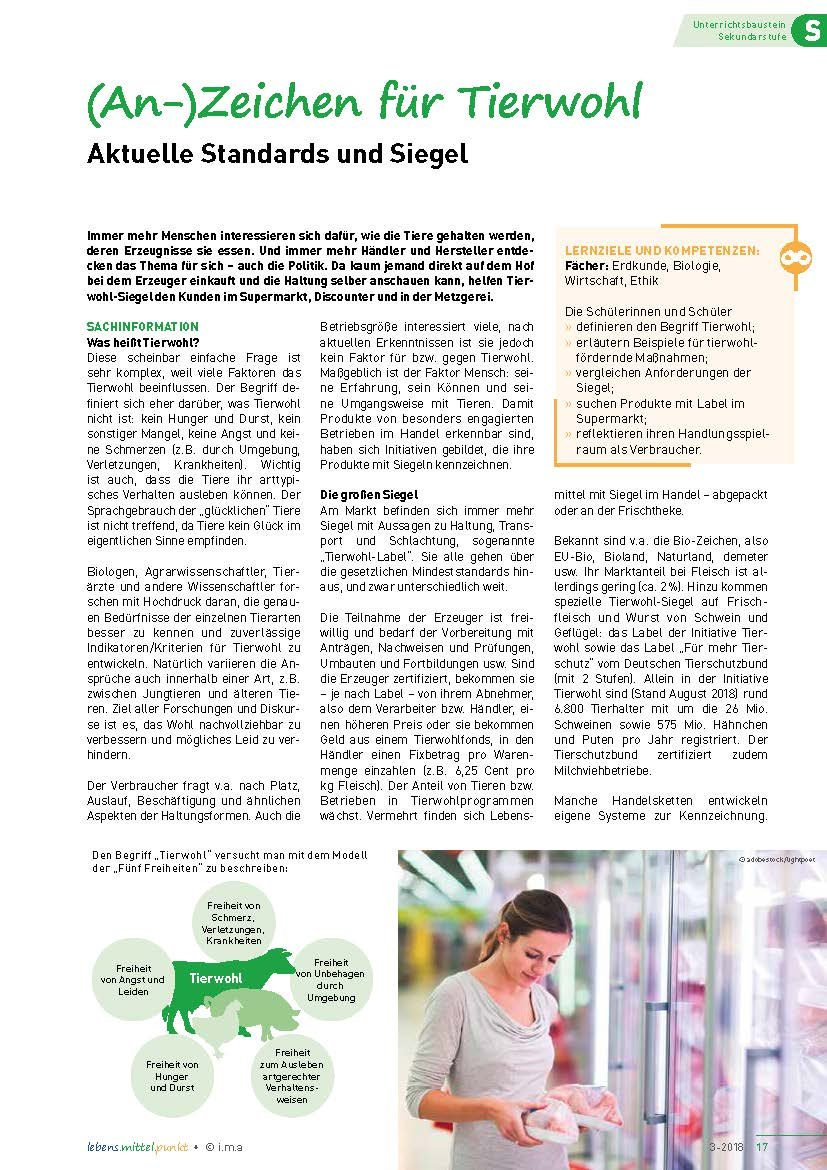 (An-)Zeichen für Tierwohl - Aktuelle Standards und Siegel