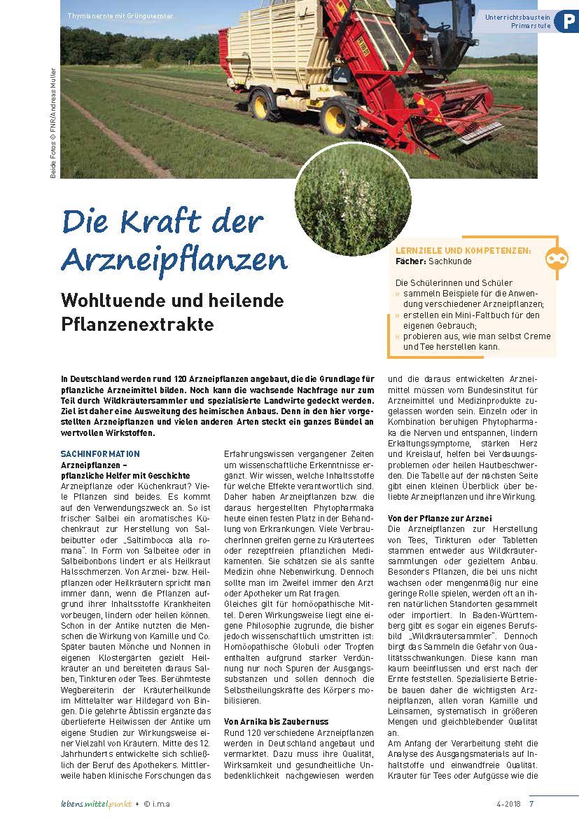 Die Kraft der Arzneipflanzen - Wohltuende und heilende Pflanzenextrakte