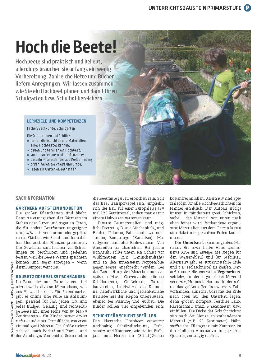 Hoch die Beete! - Das eigene Hochbeet planen
