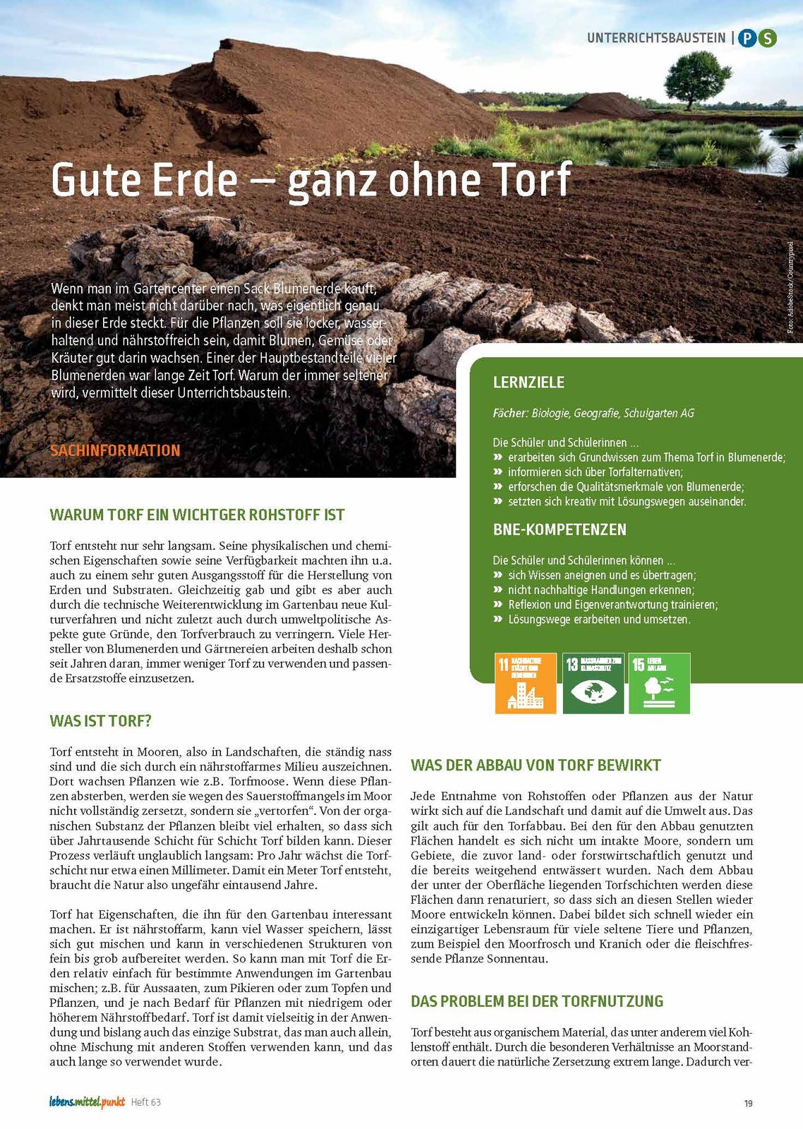 Gute Erde - ganz ohne Torf